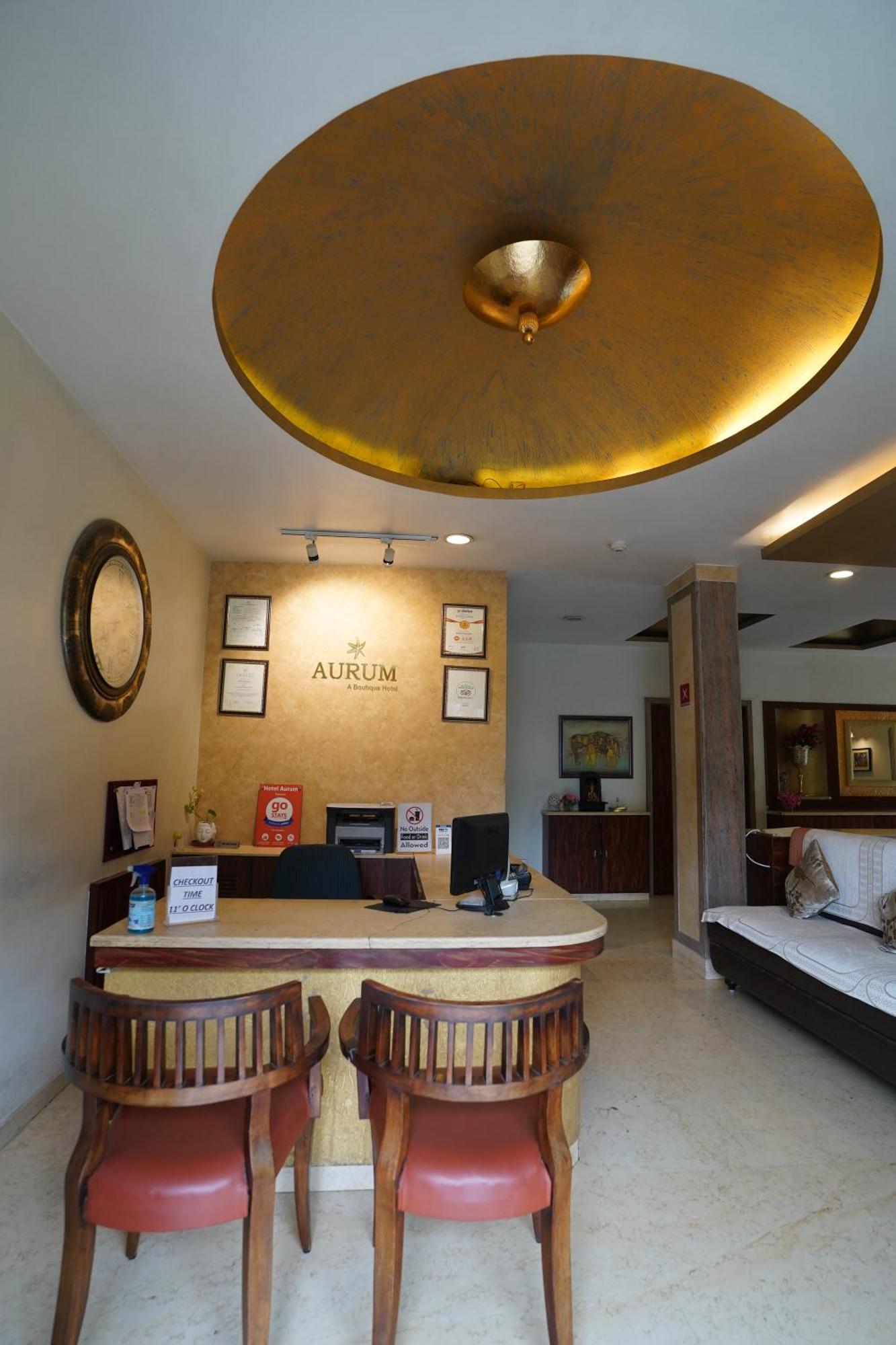 Aurum Boutique Hotel Jaipur Bagian luar foto